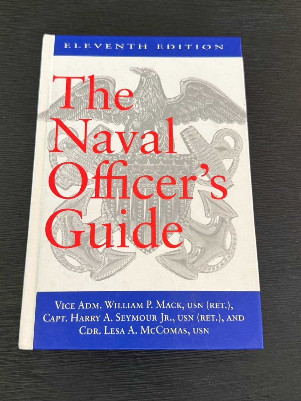 The Naval Officer's Guide - Red & Blue Cover